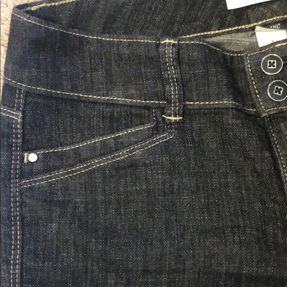 White House Black Market Comfy Trouser Jeans Blanc - Picture 8 of 14